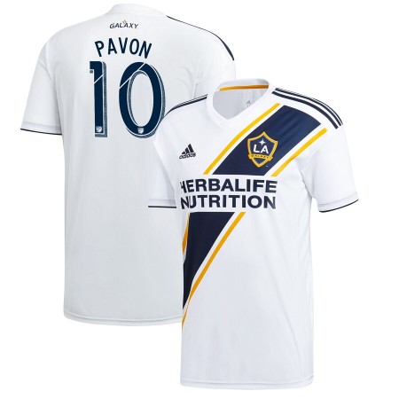 Billiga Fotbollströjor Los Angeles Galaxy Cristian Pavon Hjemma tröja 2019/20 Kortärmad
